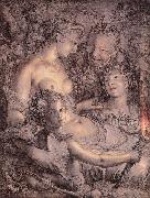 Hendrick Goltzius Sine Cerere et Libero friget Venus oil painting reproduction